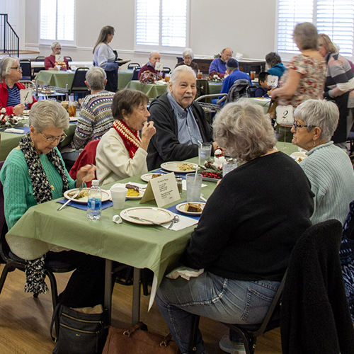 Bethany Cafe event pot luck supper