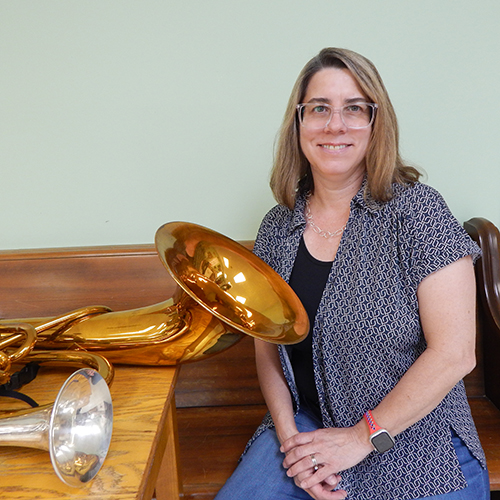 Kernersville Moravian Church Band Director Cathryn Cabaniss